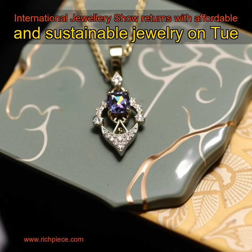 Read more about the article International Jewellery Show returns with affordable and sustainable jewelry on Tue