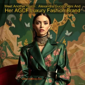 Read more about the article Meet Another Gucci : Alexandra Gucci Zarini And Her AGCF Luxury Fashion Brand
