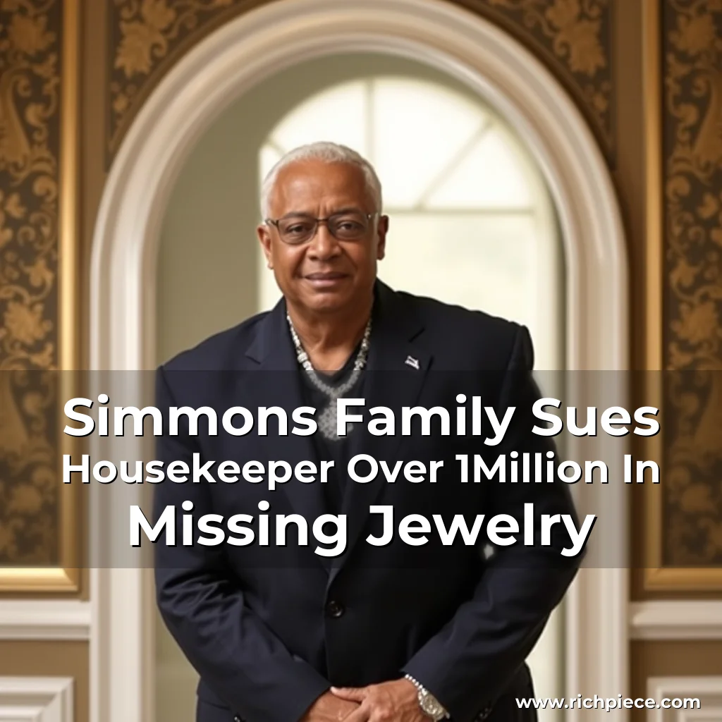 Read more about the article Simmons Family Sues Housekeeper Over 1Million In Missing Jewelry