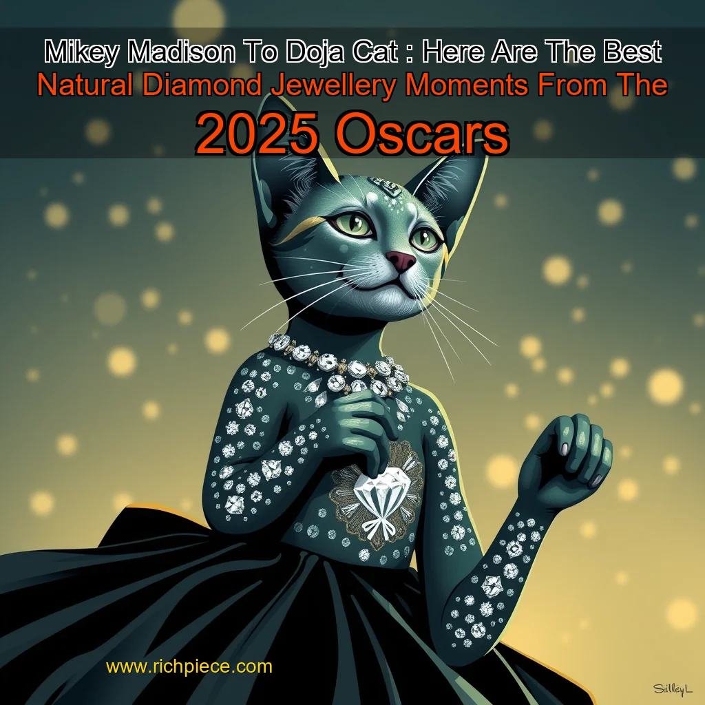 Read more about the article Mikey Madison To Doja Cat : Here Are The Best Natural Diamond Jewellery Moments From The 2025 Oscars