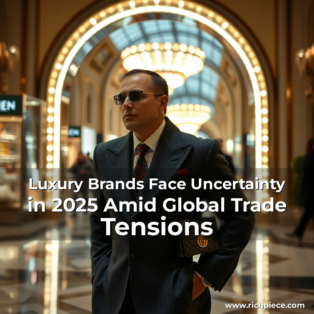 Read more about the article Luxury Brands Face Uncertainty in 2025 Amid Global Trade Tensions