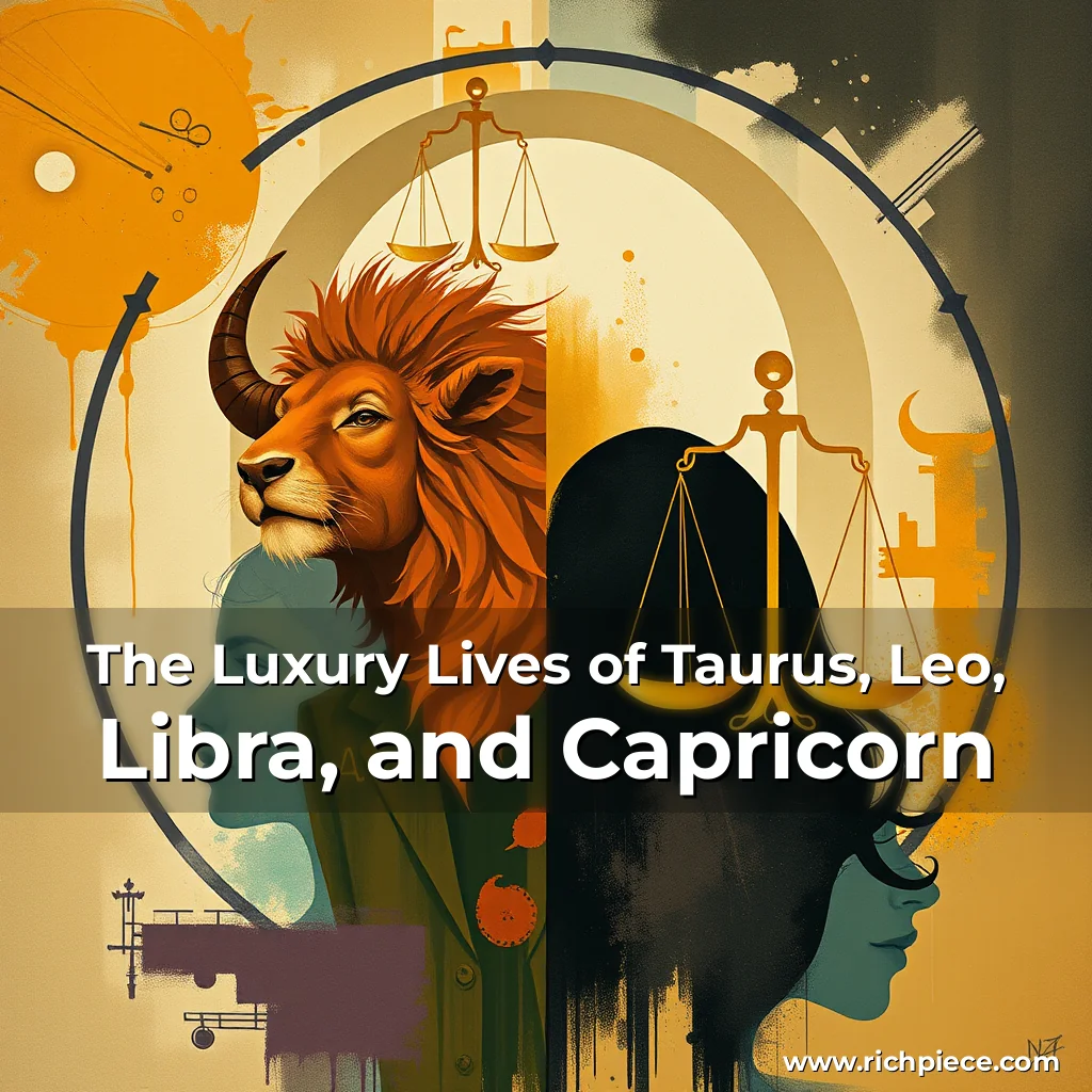 Read more about the article The Luxury Lives of Taurus, Leo, Libra, and Capricorn