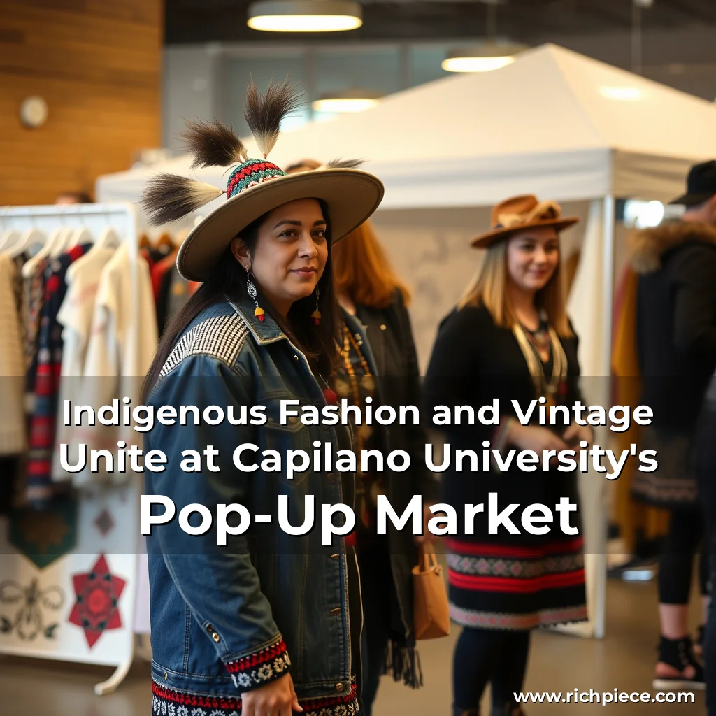 Read more about the article Indigenous Fashion and Vintage Unite at Capilano University’s Pop-Up Market