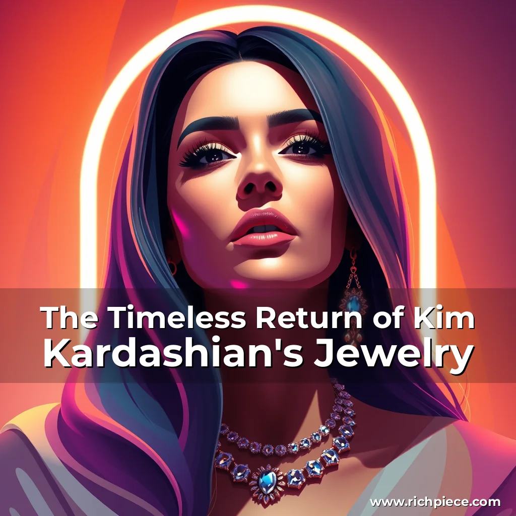 Read more about the article The Timeless Return of Kim Kardashian’s Jewelry