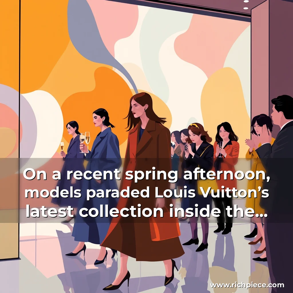 Read more about the article On a recent spring afternoon, models paraded Louis Vuitton’s latest collection inside the French brand’s Beijing flagship store, to the clink of champagne flutes and polite applause from a select batch of clients.