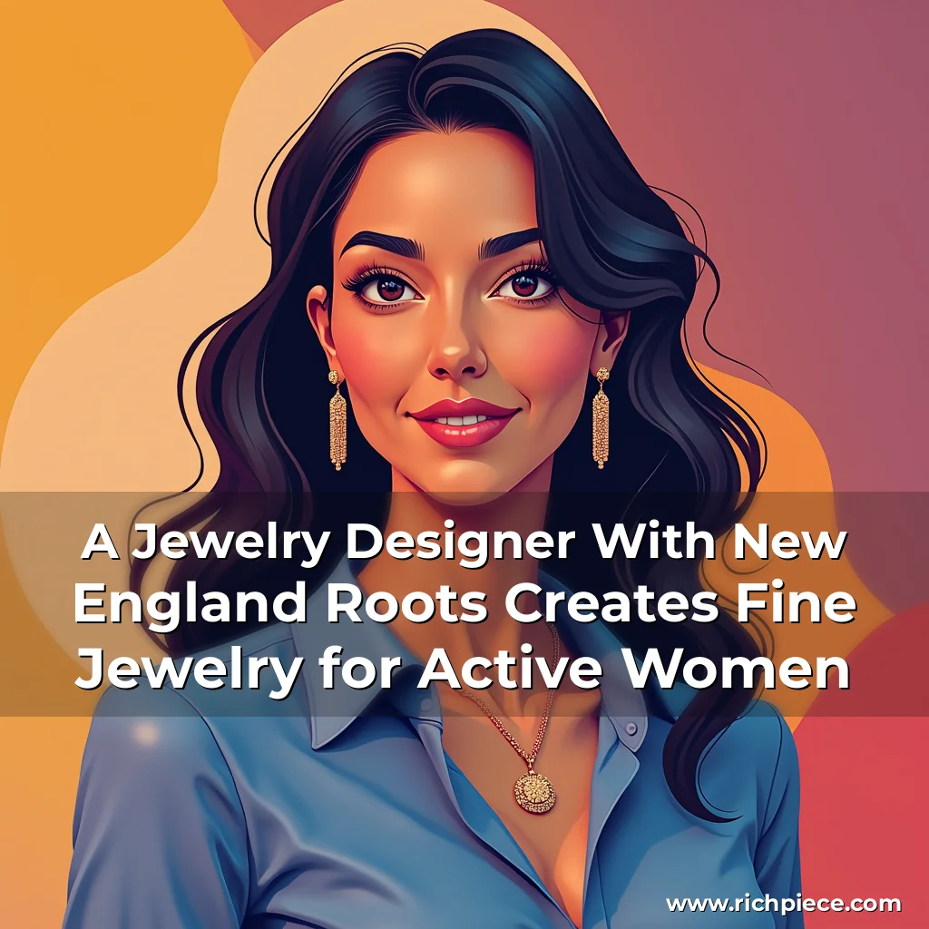 Read more about the article A Jewelry Designer With New England Roots Creates Fine Jewelry for Active Women
