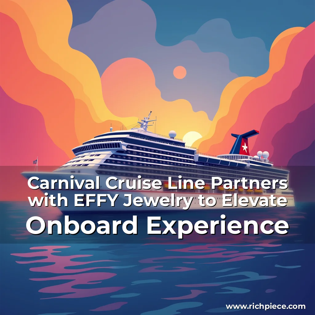 Read more about the article Carnival Cruise Line Partners with EFFY Jewelry to Elevate Onboard Experience