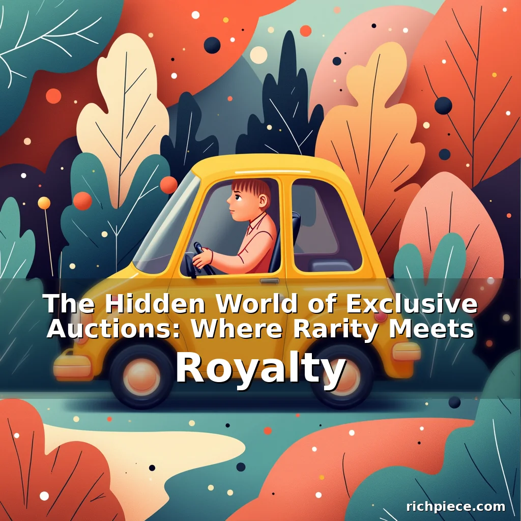 Read more about the article The Hidden World of Exclusive Auctions: Where Rarity Meets Royalty