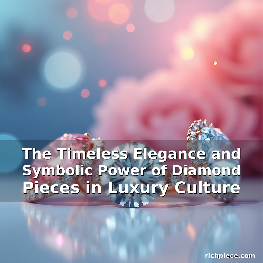 Read more about the article The Timeless Elegance and Symbolic Power of Diamond Pieces in Luxury Culture