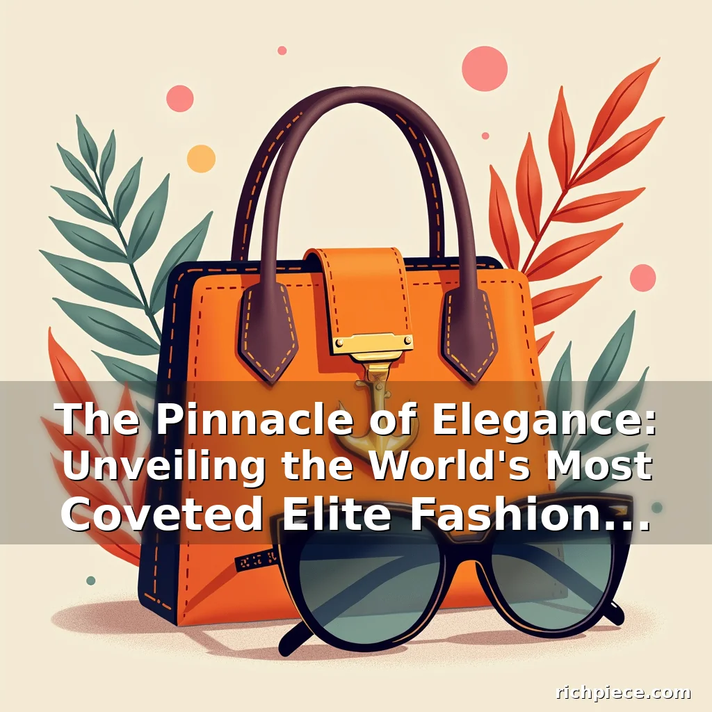 Read more about the article The Pinnacle of Elegance: Unveiling the World’s Most Coveted Elite Fashion Accessories