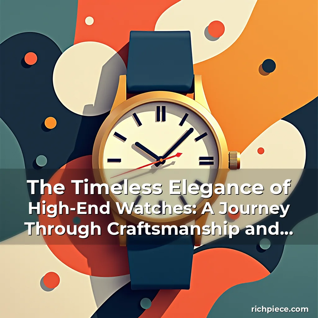 Read more about the article The Timeless Elegance of High-End Watches: A Journey Through Craftsmanship and Heritage