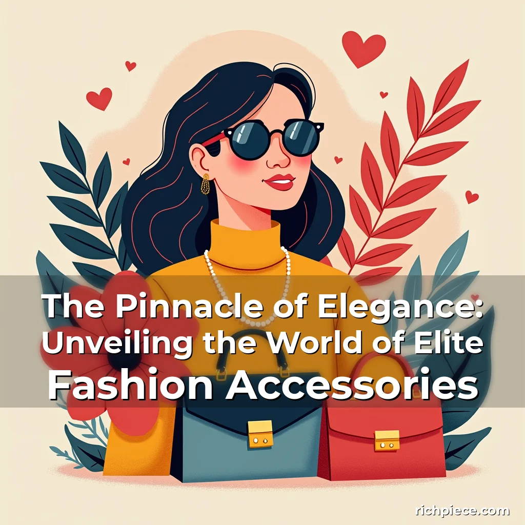 Read more about the article The Pinnacle of Elegance: Unveiling the World of Elite Fashion Accessories